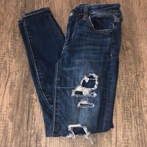 00 short!! They are in good condition!! No stains or additional tears.